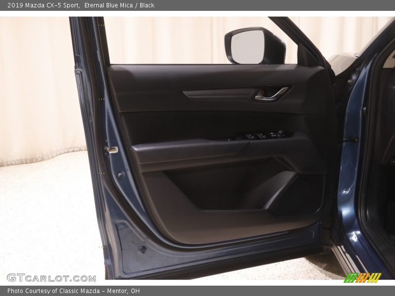 Eternal Blue Mica / Black 2019 Mazda CX-5 Sport