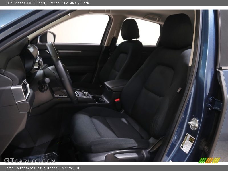 Eternal Blue Mica / Black 2019 Mazda CX-5 Sport