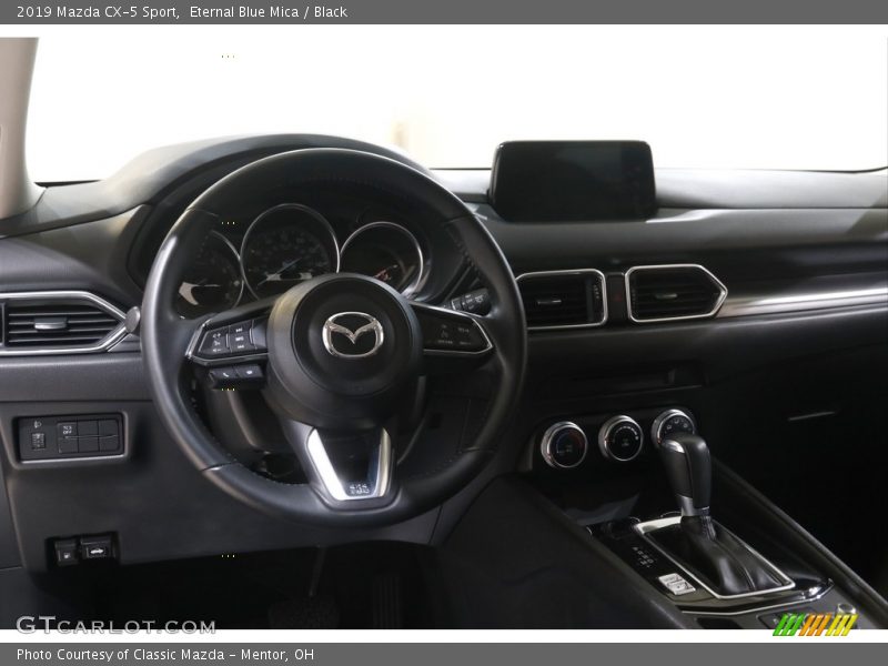 Eternal Blue Mica / Black 2019 Mazda CX-5 Sport