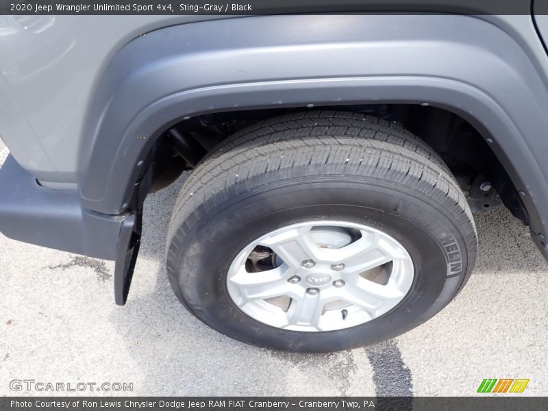 Sting-Gray / Black 2020 Jeep Wrangler Unlimited Sport 4x4