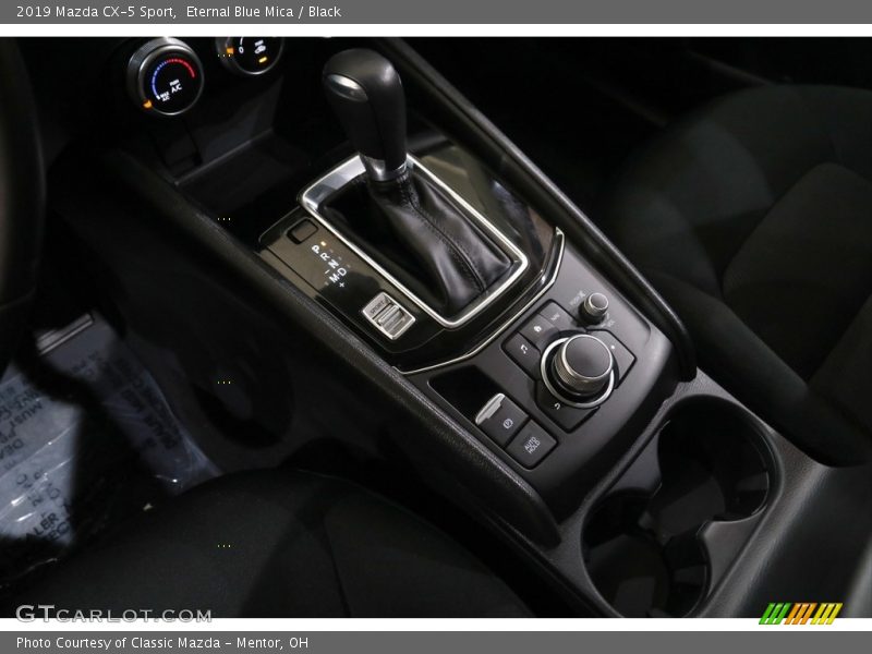 Eternal Blue Mica / Black 2019 Mazda CX-5 Sport