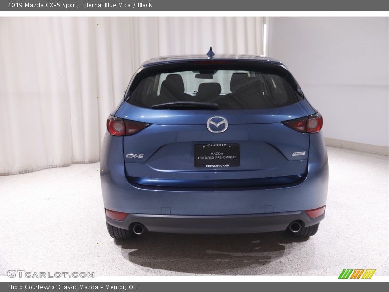 Eternal Blue Mica / Black 2019 Mazda CX-5 Sport