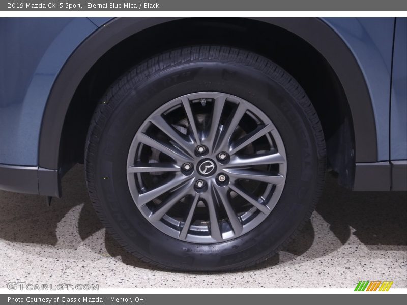 Eternal Blue Mica / Black 2019 Mazda CX-5 Sport