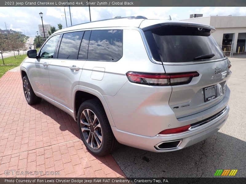Silver Zynith / Global Black 2023 Jeep Grand Cherokee L Overland 4x4