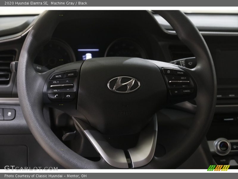 Machine Gray / Black 2020 Hyundai Elantra SE