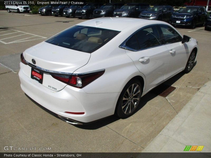 Eminent White Pearl / Chateau 2019 Lexus ES 350