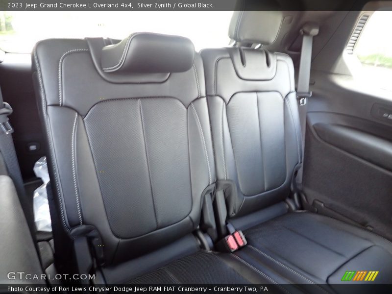 Silver Zynith / Global Black 2023 Jeep Grand Cherokee L Overland 4x4