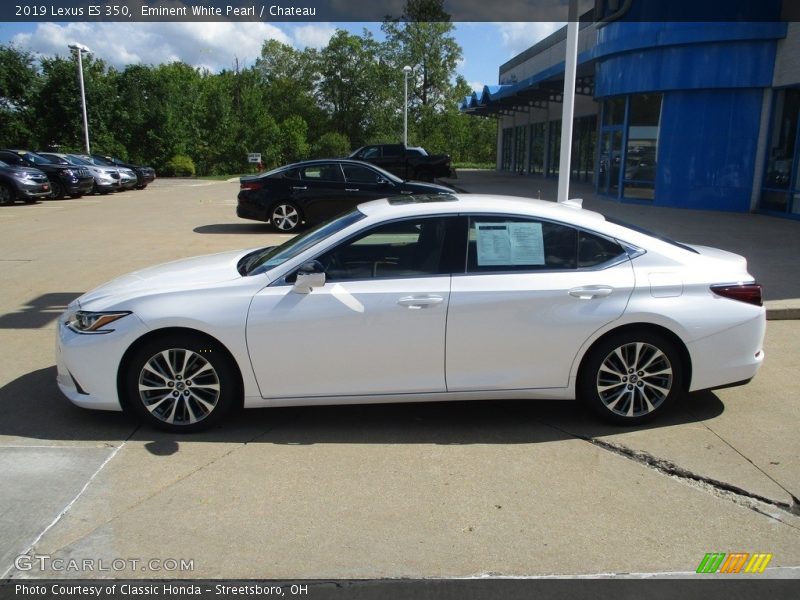 Eminent White Pearl / Chateau 2019 Lexus ES 350