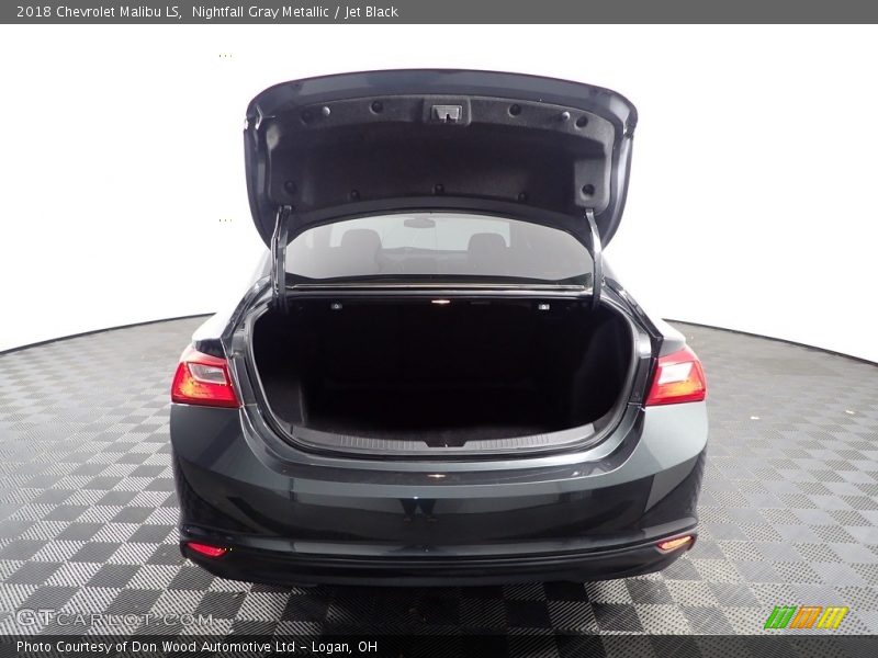 Nightfall Gray Metallic / Jet Black 2018 Chevrolet Malibu LS