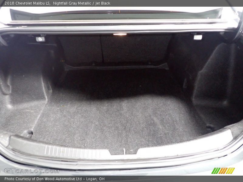 Nightfall Gray Metallic / Jet Black 2018 Chevrolet Malibu LS