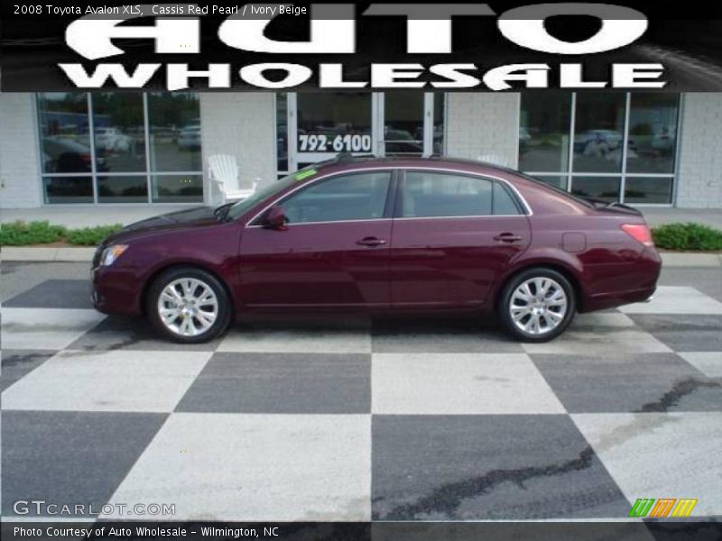Cassis Red Pearl / Ivory Beige 2008 Toyota Avalon XLS
