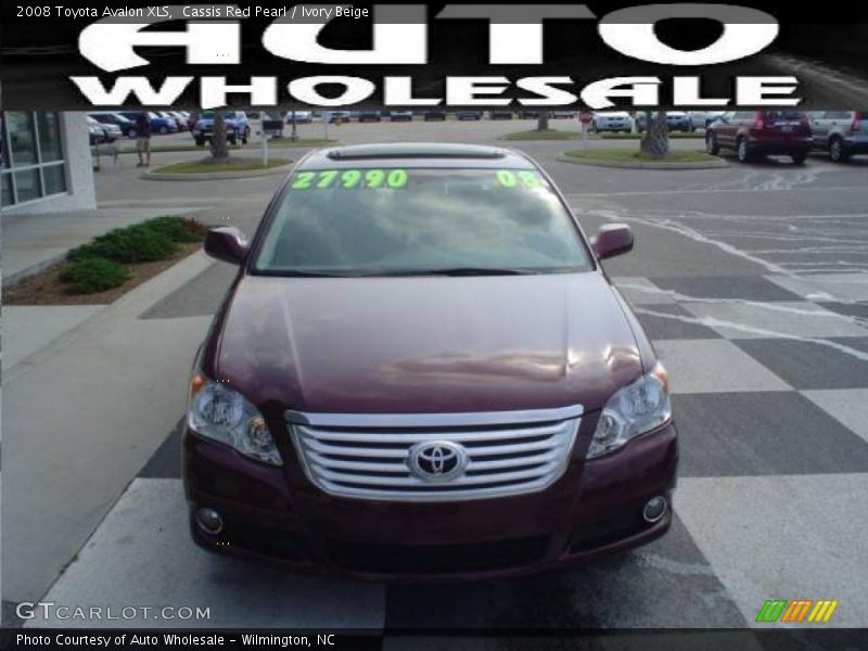 Cassis Red Pearl / Ivory Beige 2008 Toyota Avalon XLS