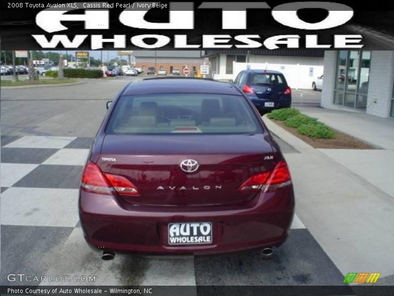 Cassis Red Pearl / Ivory Beige 2008 Toyota Avalon XLS