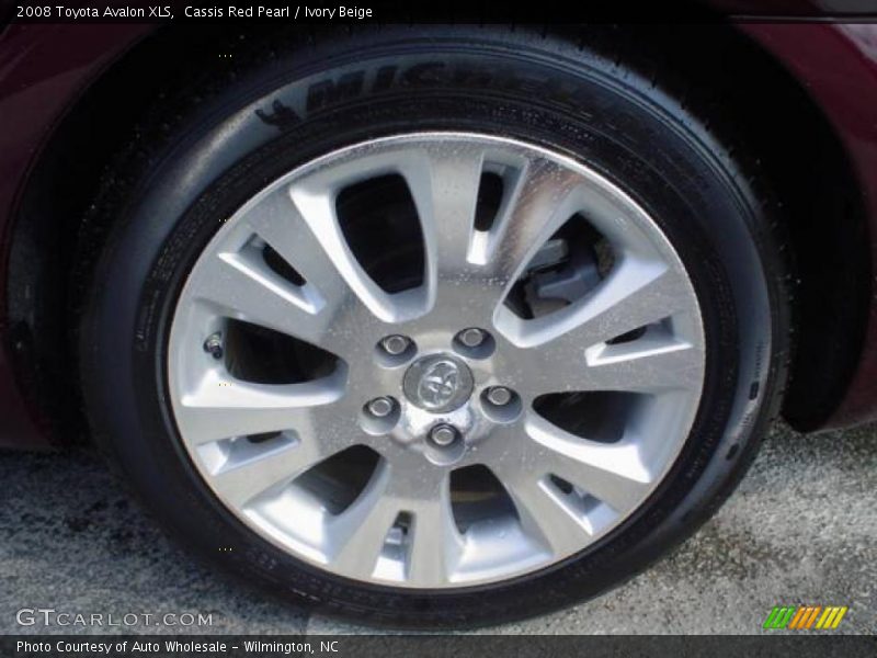 Cassis Red Pearl / Ivory Beige 2008 Toyota Avalon XLS