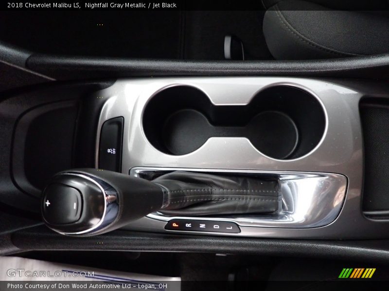 Nightfall Gray Metallic / Jet Black 2018 Chevrolet Malibu LS