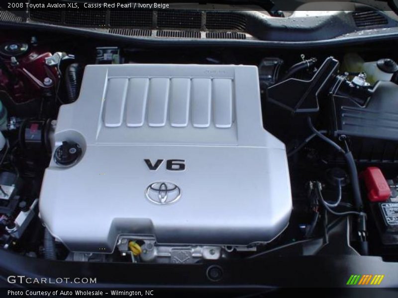 Cassis Red Pearl / Ivory Beige 2008 Toyota Avalon XLS