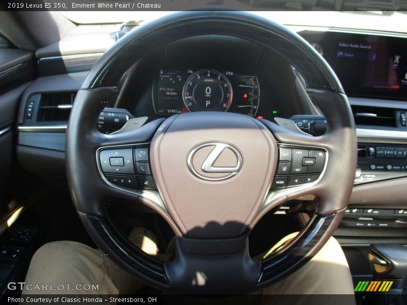 Eminent White Pearl / Chateau 2019 Lexus ES 350
