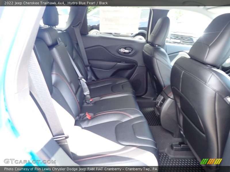 Hydro Blue Pearl / Black 2022 Jeep Cherokee Trailhawk 4x4