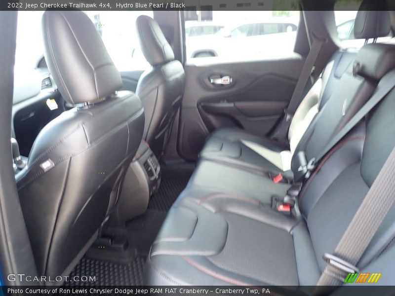 Hydro Blue Pearl / Black 2022 Jeep Cherokee Trailhawk 4x4