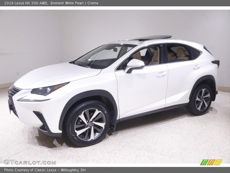 Eminent White Pearl / Creme 2019 Lexus NX 300 AWD