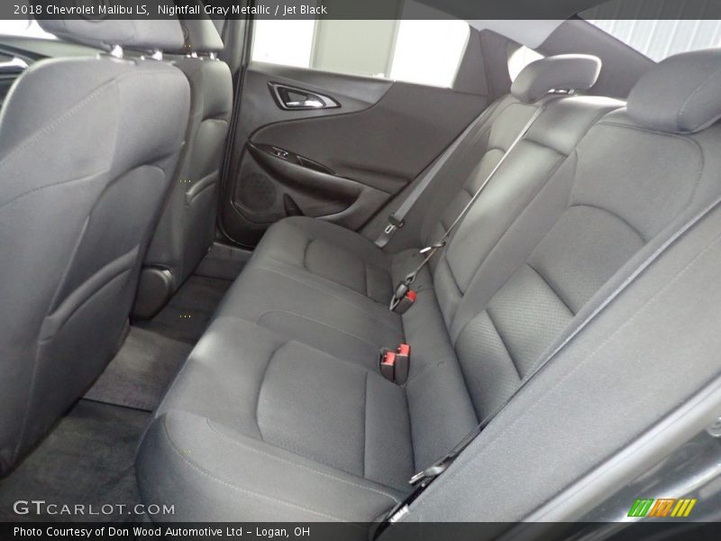 Nightfall Gray Metallic / Jet Black 2018 Chevrolet Malibu LS