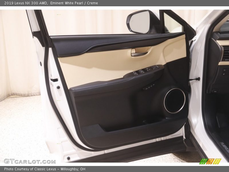 Eminent White Pearl / Creme 2019 Lexus NX 300 AWD