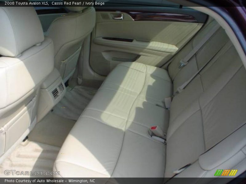 Cassis Red Pearl / Ivory Beige 2008 Toyota Avalon XLS