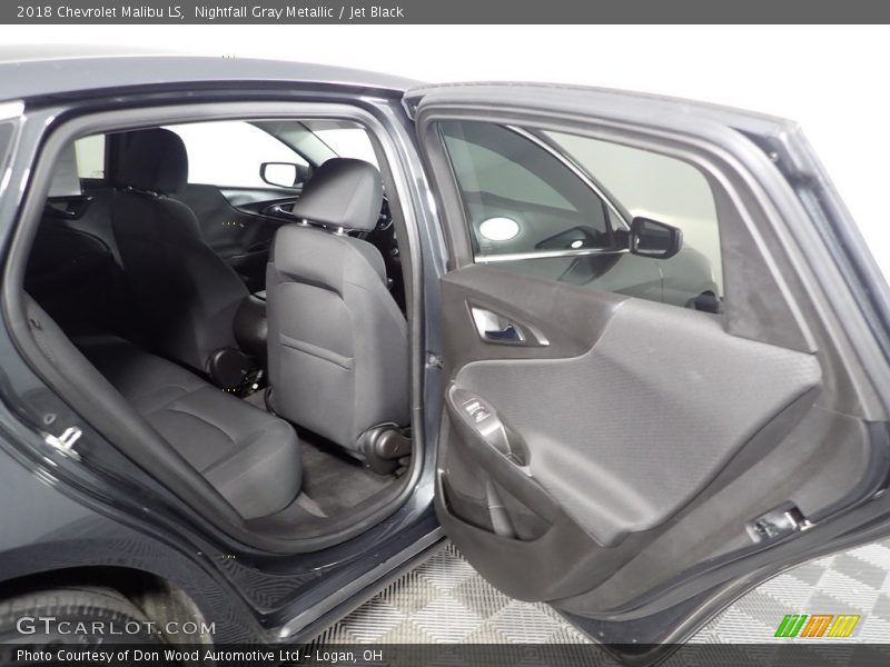 Nightfall Gray Metallic / Jet Black 2018 Chevrolet Malibu LS