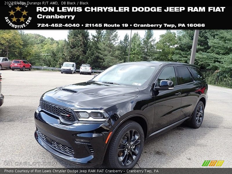 DB Black / Black 2022 Dodge Durango R/T AWD