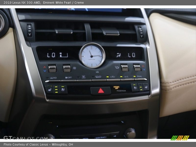 Eminent White Pearl / Creme 2019 Lexus NX 300 AWD