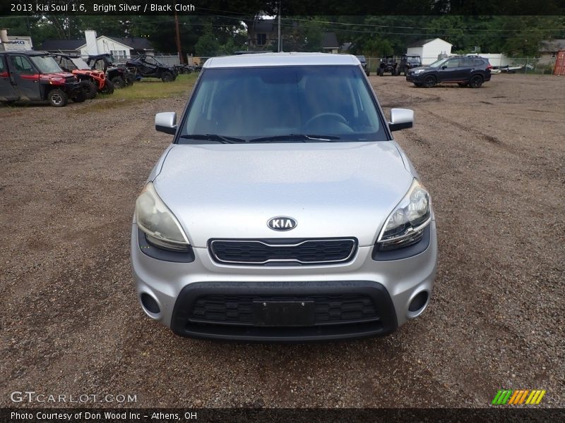 Bright Silver / Black Cloth 2013 Kia Soul 1.6