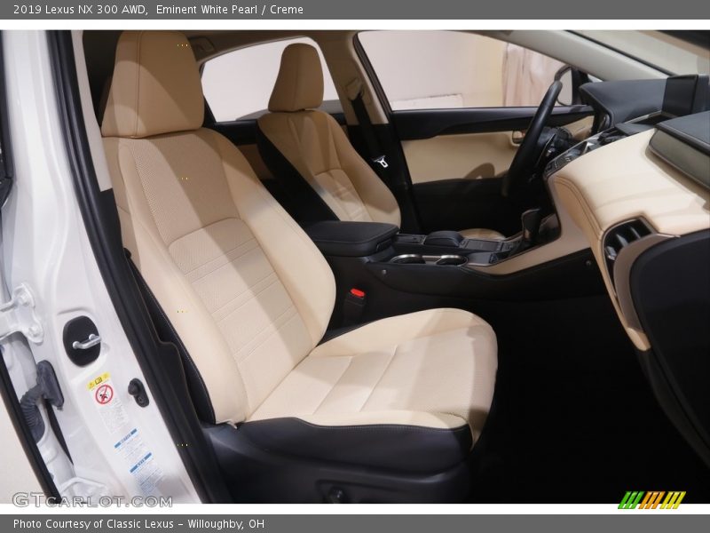 Eminent White Pearl / Creme 2019 Lexus NX 300 AWD