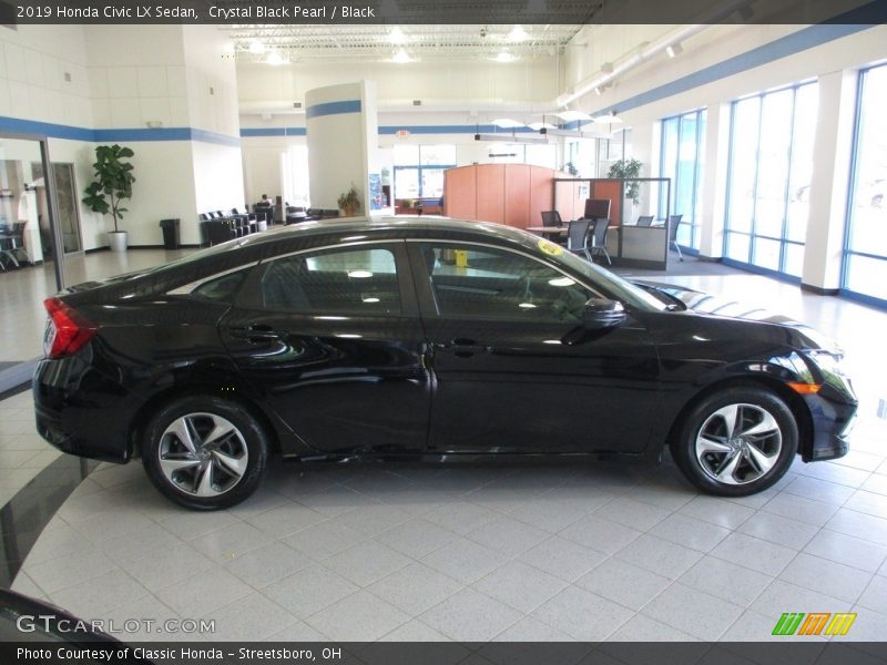  2019 Civic LX Sedan Crystal Black Pearl