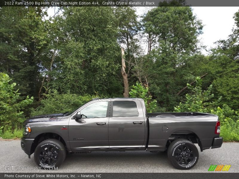 Granite Crystal Metallic / Black 2022 Ram 2500 Big Horn Crew Cab Night Edition 4x4