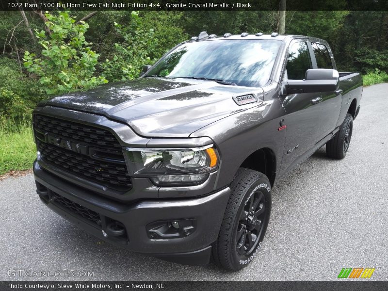 Granite Crystal Metallic / Black 2022 Ram 2500 Big Horn Crew Cab Night Edition 4x4