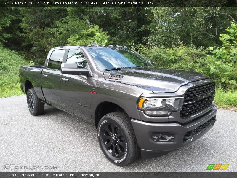 Granite Crystal Metallic / Black 2022 Ram 2500 Big Horn Crew Cab Night Edition 4x4
