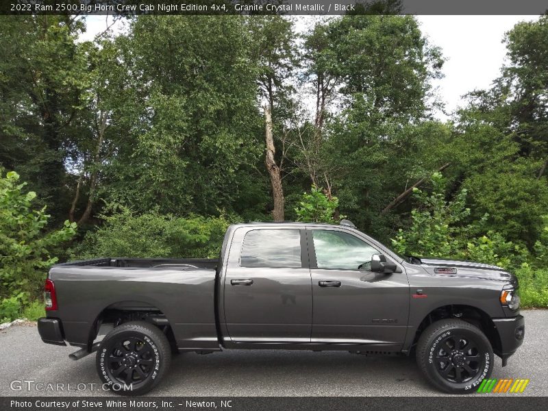 Granite Crystal Metallic / Black 2022 Ram 2500 Big Horn Crew Cab Night Edition 4x4
