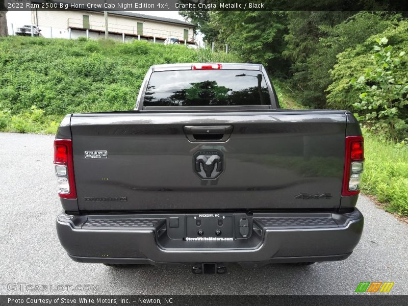 Granite Crystal Metallic / Black 2022 Ram 2500 Big Horn Crew Cab Night Edition 4x4