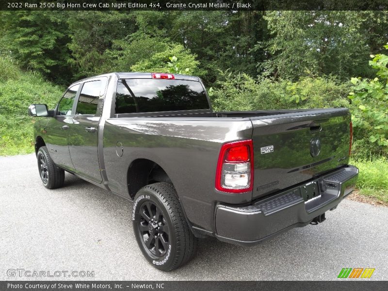 Granite Crystal Metallic / Black 2022 Ram 2500 Big Horn Crew Cab Night Edition 4x4