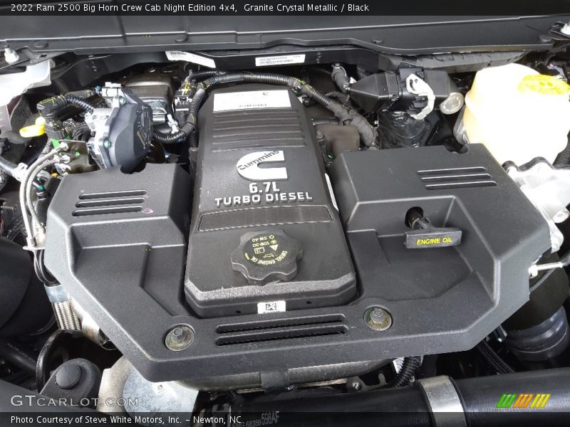 Granite Crystal Metallic / Black 2022 Ram 2500 Big Horn Crew Cab Night Edition 4x4