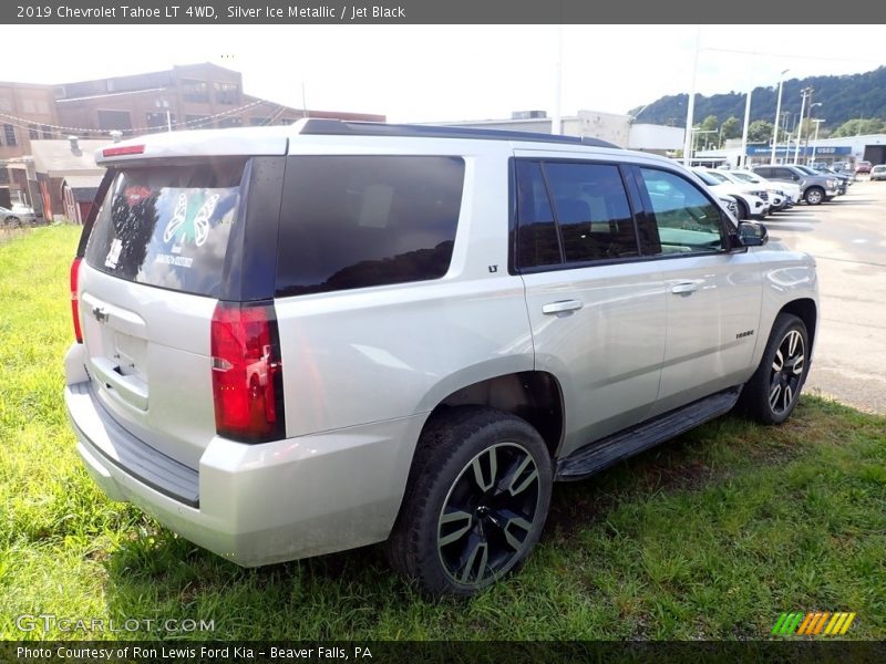 Silver Ice Metallic / Jet Black 2019 Chevrolet Tahoe LT 4WD