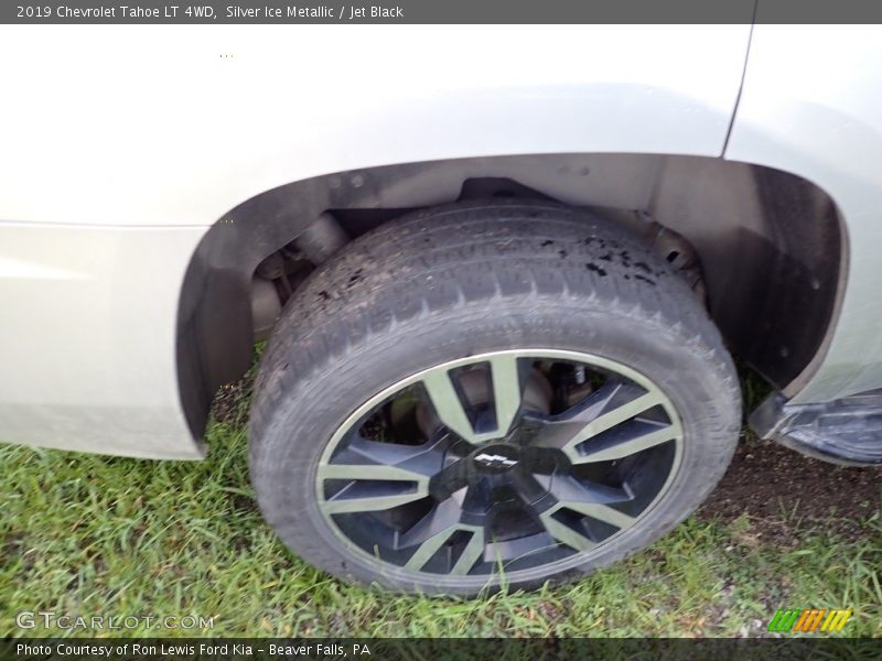 Silver Ice Metallic / Jet Black 2019 Chevrolet Tahoe LT 4WD