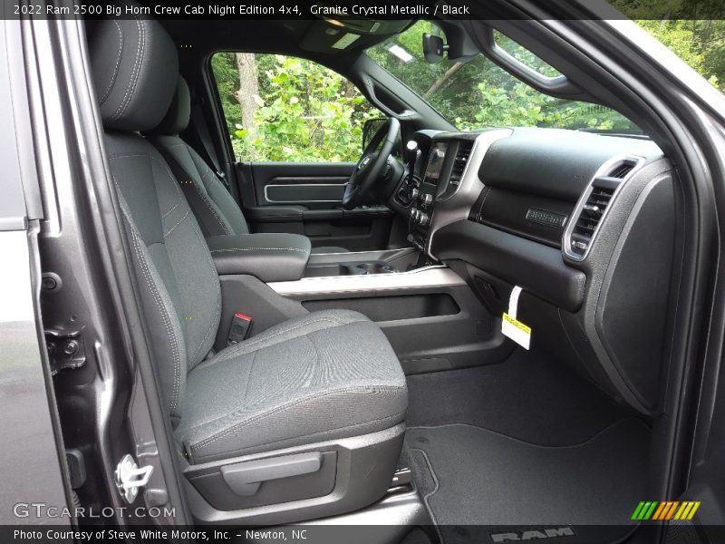 Granite Crystal Metallic / Black 2022 Ram 2500 Big Horn Crew Cab Night Edition 4x4