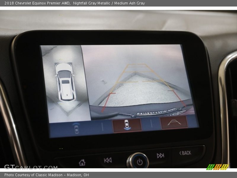 Nightfall Gray Metallic / Medium Ash Gray 2018 Chevrolet Equinox Premier AWD