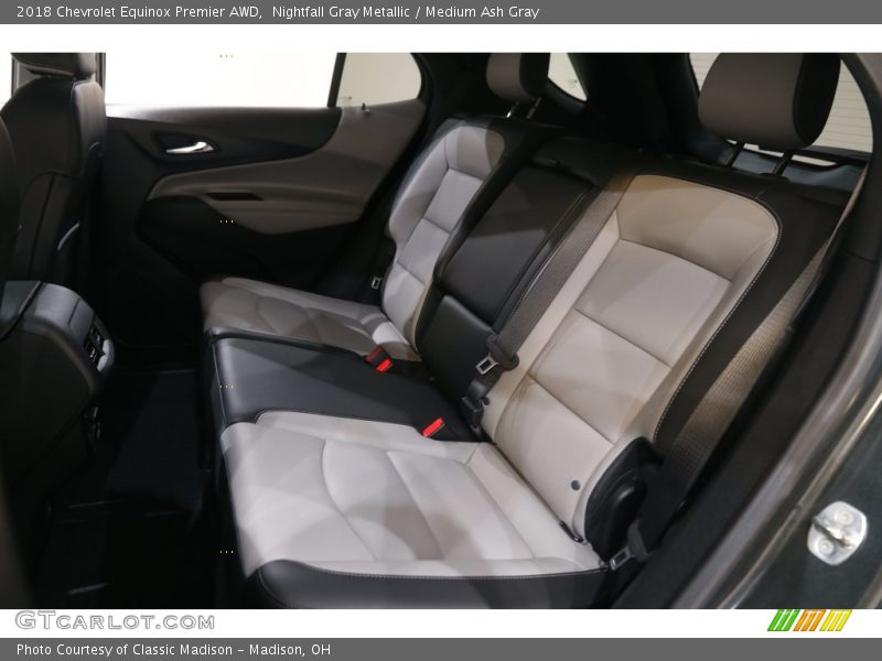 Nightfall Gray Metallic / Medium Ash Gray 2018 Chevrolet Equinox Premier AWD