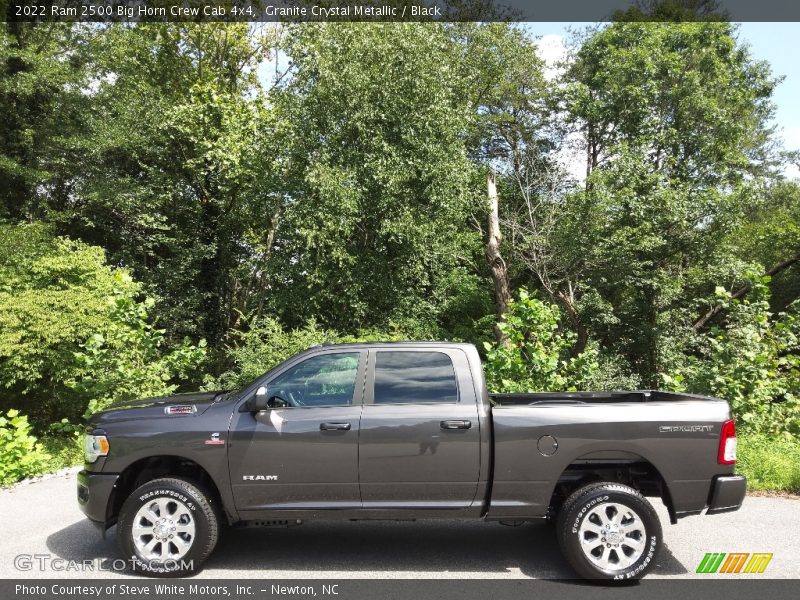Granite Crystal Metallic / Black 2022 Ram 2500 Big Horn Crew Cab 4x4