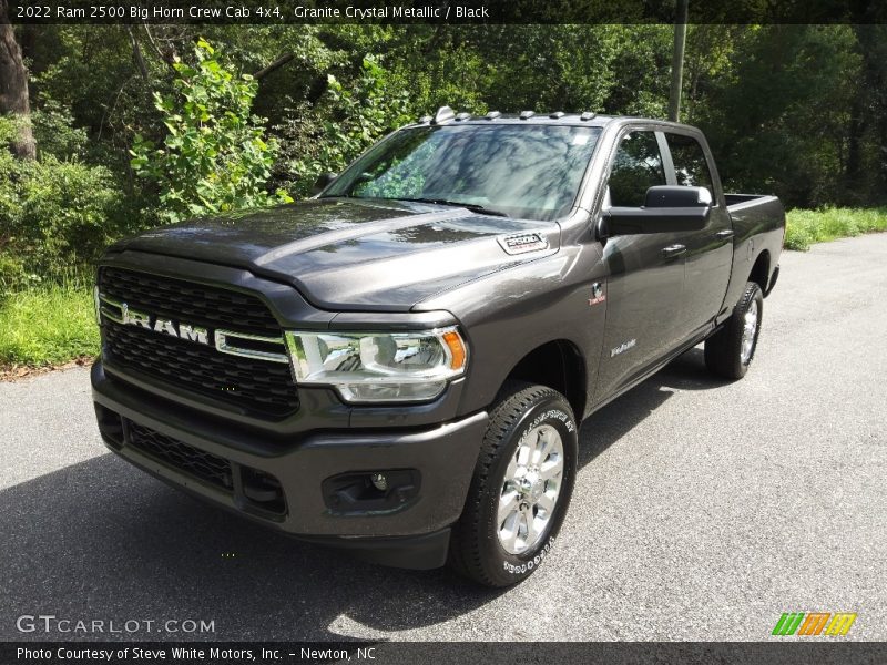 Granite Crystal Metallic / Black 2022 Ram 2500 Big Horn Crew Cab 4x4
