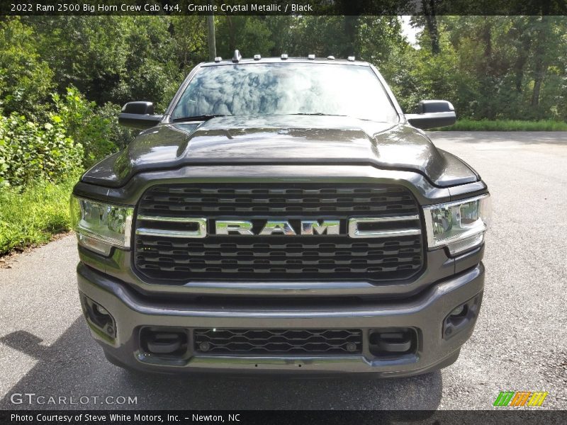 Granite Crystal Metallic / Black 2022 Ram 2500 Big Horn Crew Cab 4x4