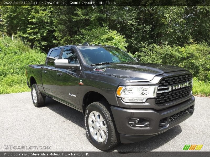 Granite Crystal Metallic / Black 2022 Ram 2500 Big Horn Crew Cab 4x4