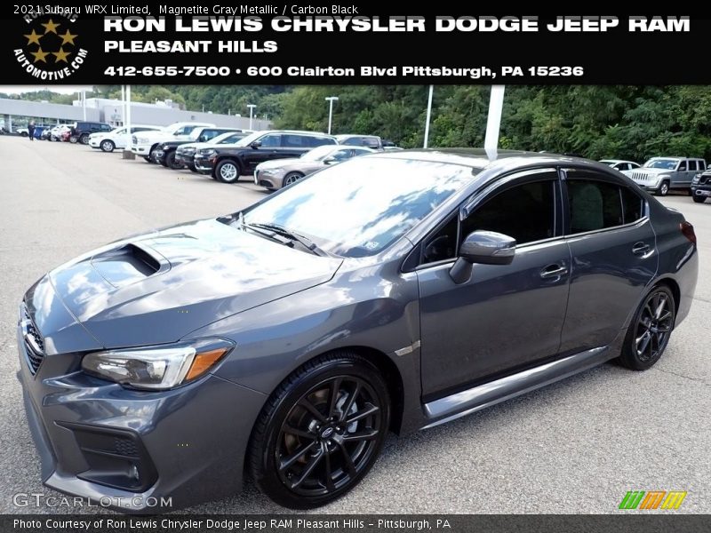 Magnetite Gray Metallic / Carbon Black 2021 Subaru WRX Limited